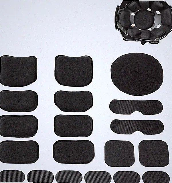 19Pcs Helmet Pads Sponge EVA Foam Cushion For Mich Fast ACH USMC PASGT Airsoft