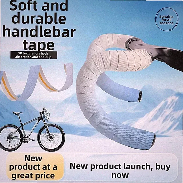Bike Bar Tape Set for Road Cyclocross Fixie Bikes 210cm Gradient