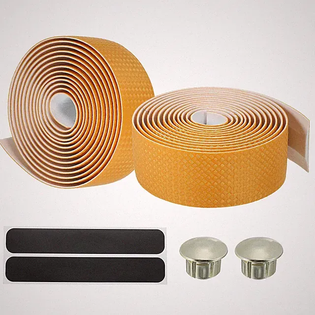 Bike Handlebar Tape, 2 Pack EVA Carbon Handle Grip Wraps Non-Slip