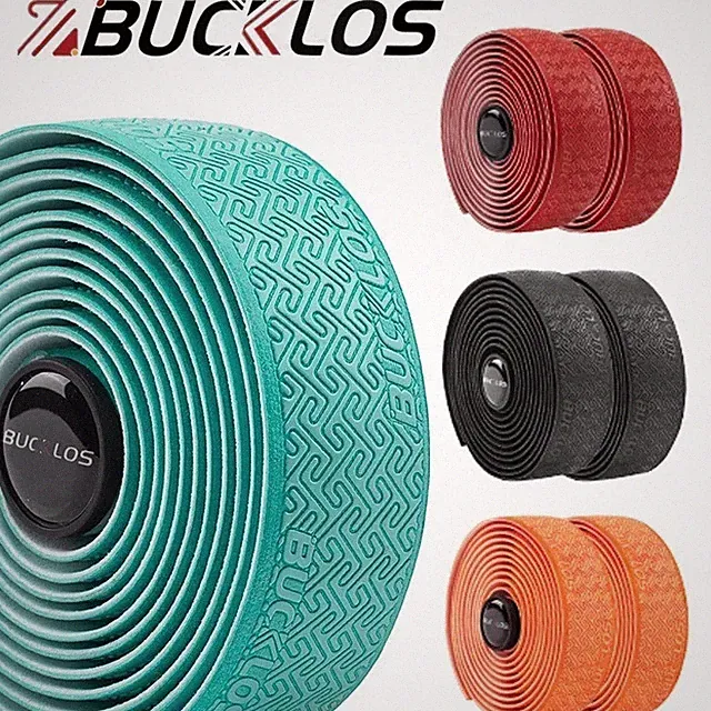 BUCKLOS Bike Handlebar Tape Anti Slip Waterproof Road Cycling Bar Wrap PU+EVA US