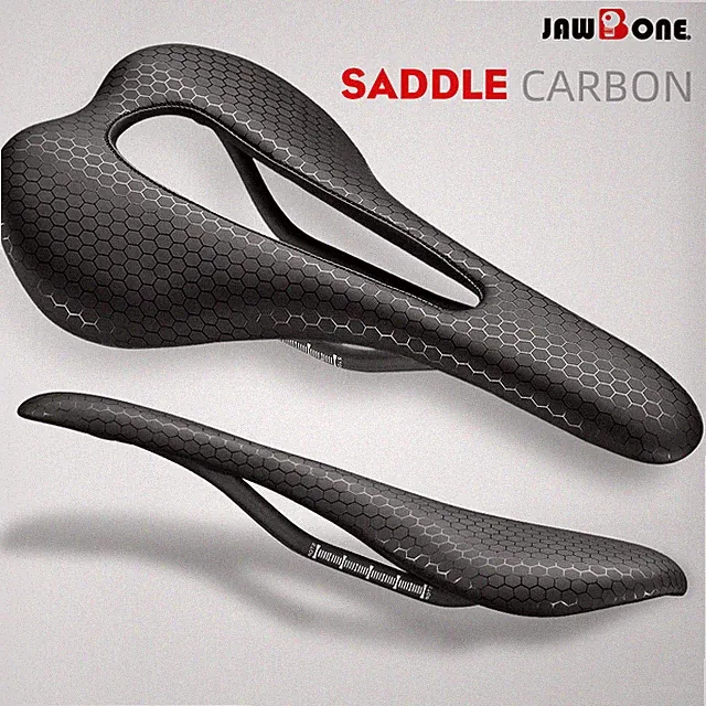 Carbon 5D Cushion EVA Bike Saddle Rail 7x9mm MTB Road Gravel Racing Bicycle Seat