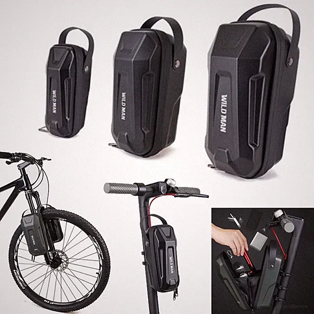 Electric Scooter Bicycle Hard Shell Quick Release Hanging Bag Head Folding Case