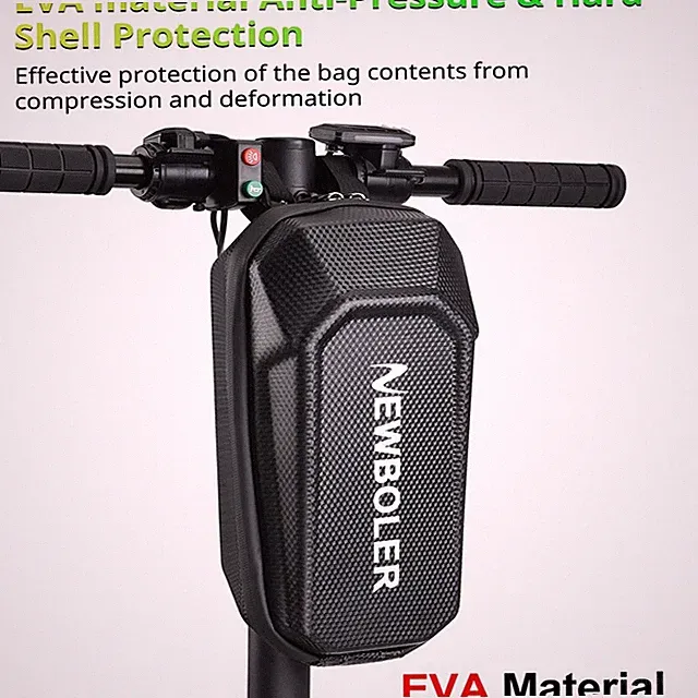 Electric Scooter MTB Bike Bicycle Front Bag Waterproof Case Hard Shell Cycling