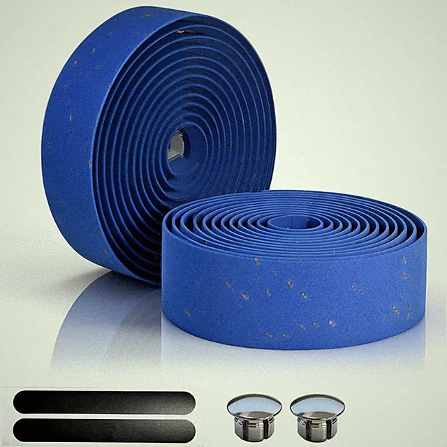 EVA Bike Handlebar Tapes, Blue EVA Bicycle Handlebar Tape with High Stain Resist