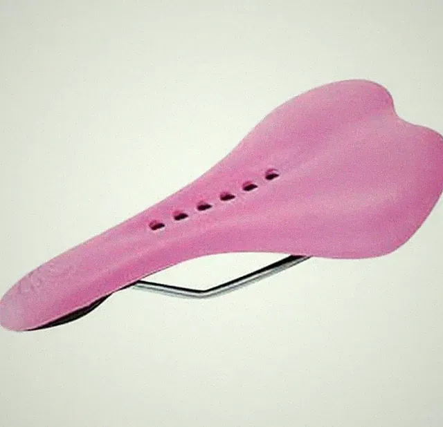 EVA Lightweight Bicycle Saddle Pink 285mm x 132mm 290g New