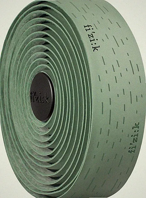 Fizik Terra Solocush Tacky Bar Tape - 3.5mm, Green/Blue