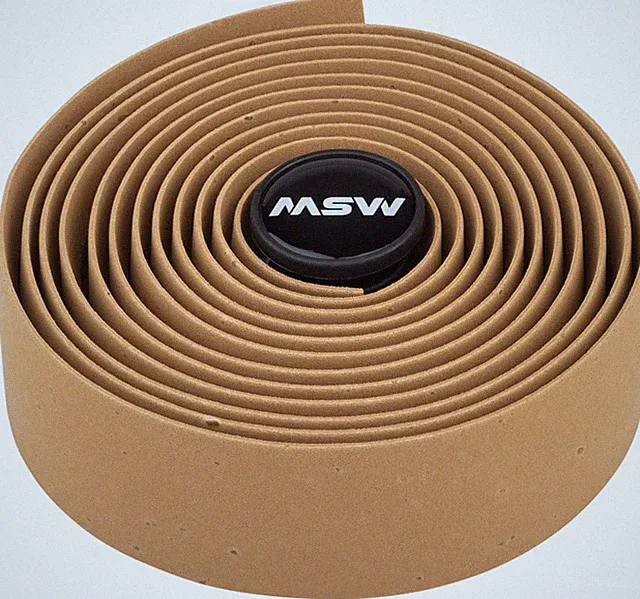 MSW EVA Bar Tape HBT-100 | Durable EVA Foam, Tan, Easy Install, Comfort