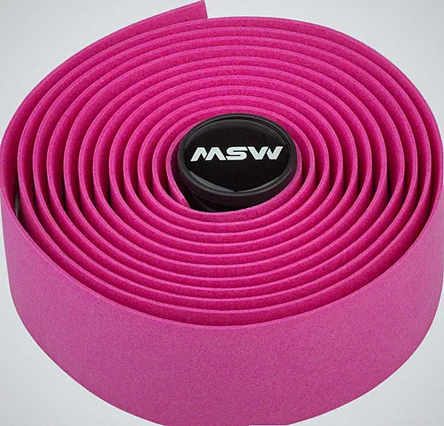 Pink MSW EVA Foam Bar Tape HBT-100 Easy Install Durable Road Gravel Track Bike