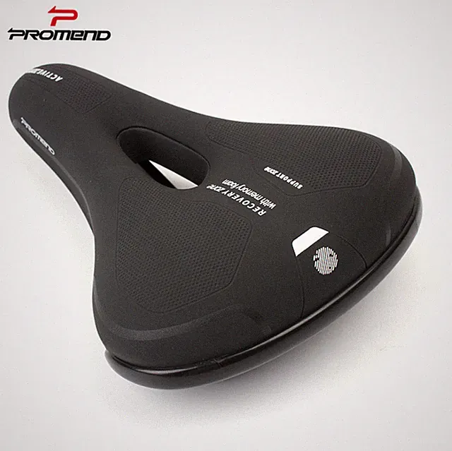 Promend Bicycle MTB Bike Seat Saddle Cushion Pad Thicken Wide PU EVA Foam Saddle