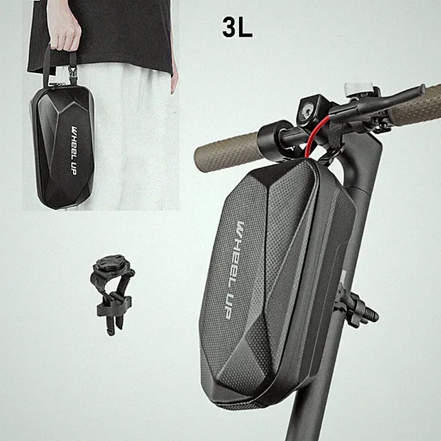 Scooter EVA Waterproof Front Bag Folding MTB BikeHandlebar Pouch Quick Release