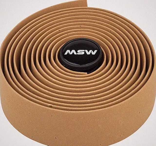 Tan MSW EVA Foam Bar Tape HBT-100 Easy Install Durable Road Gravel Fixie Bike