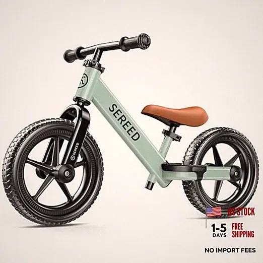 Toddler Balance Bike 2 Year Old, No Pedal Kids Bicycle Toys for 2-5 Mint Green