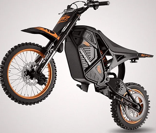 Windone RM7 2200W Electric Dirt Bike 48V 22.5Ah 37MPH 45-Mile Off-Road Hyd Brake
